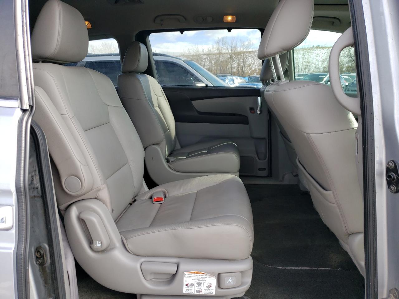 2016 Honda Odyssey VIN 5FNRL5H63GB147803 Copart auction photo, front end / side damage thumbnail 11