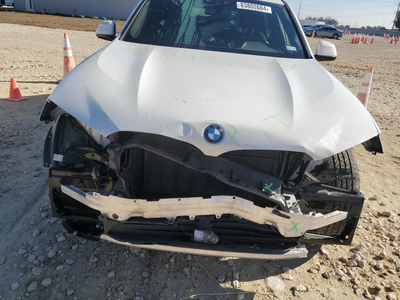 2021 BMW X3 VIN 5UXTY5C04M9F82489 Copart auction photo, front end / rear end damage thumbnail 5