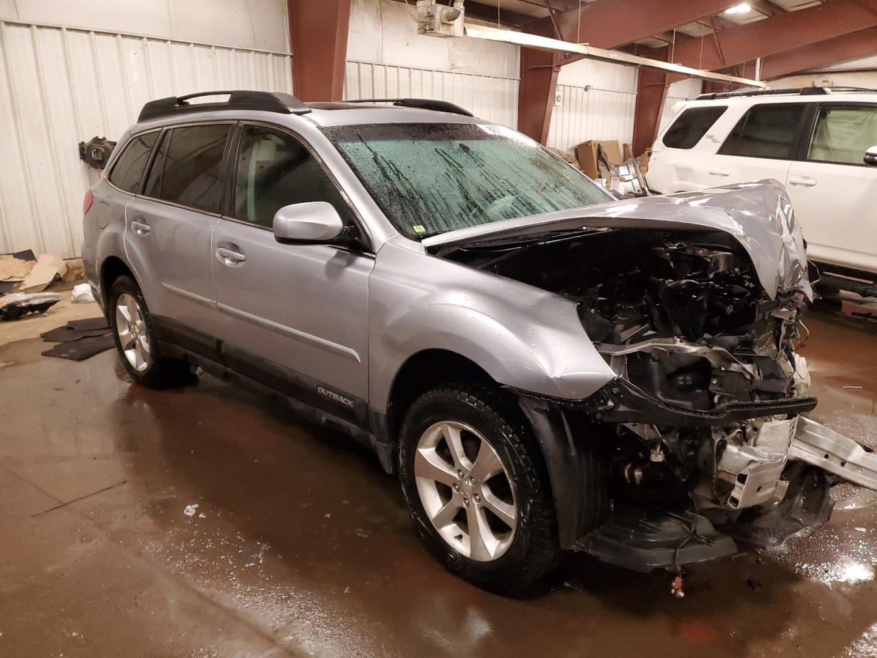 2013 Subaru Outback VIN 4S4BRBKC3D3218161 Copart auction photo, front end / side damage thumbnail 4