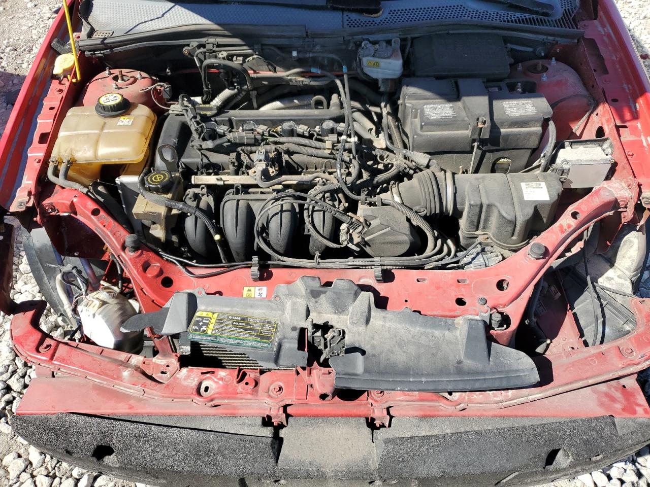 2007 Ford Focus VIN 1FAHP34N57W290786 Copart auction photo, front end damage thumbnail 13