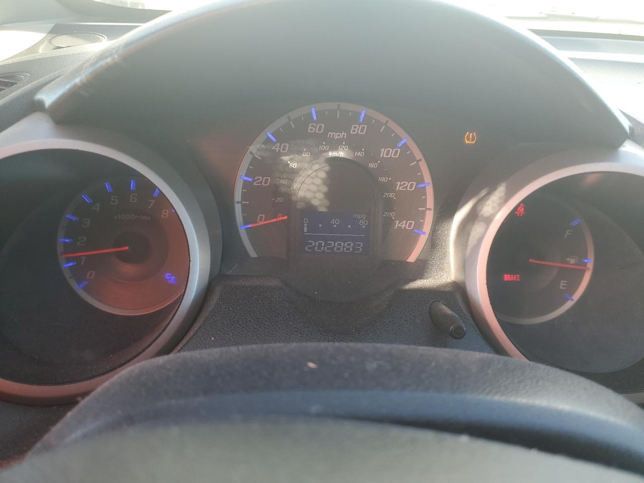 2009 Honda Fit VIN JHMGE87419S051577 Copart auction photo, front end damage thumbnail 9