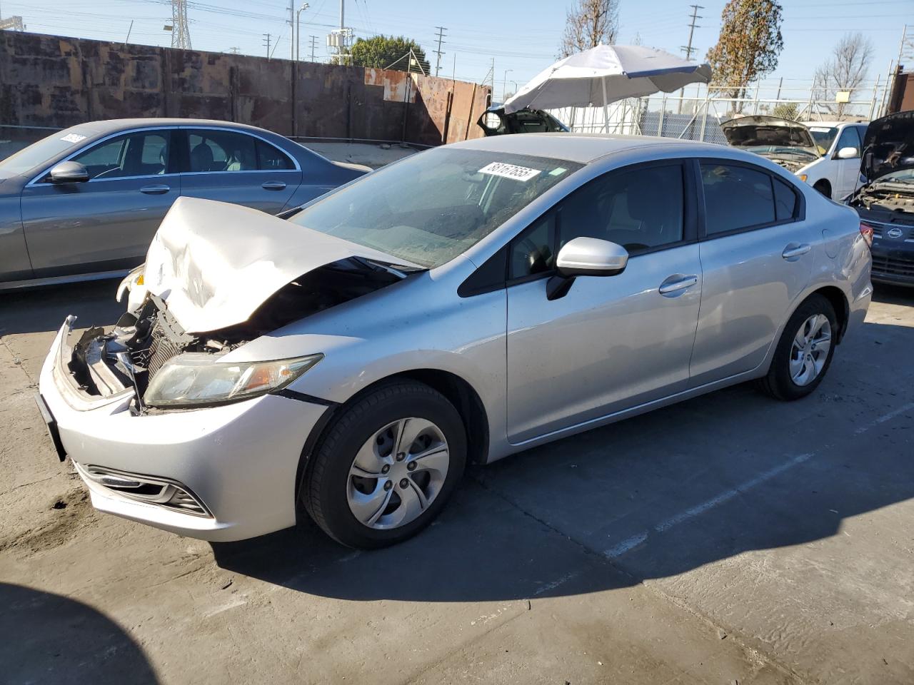 2014 Honda Civic VIN 19XFB2F57EE267492