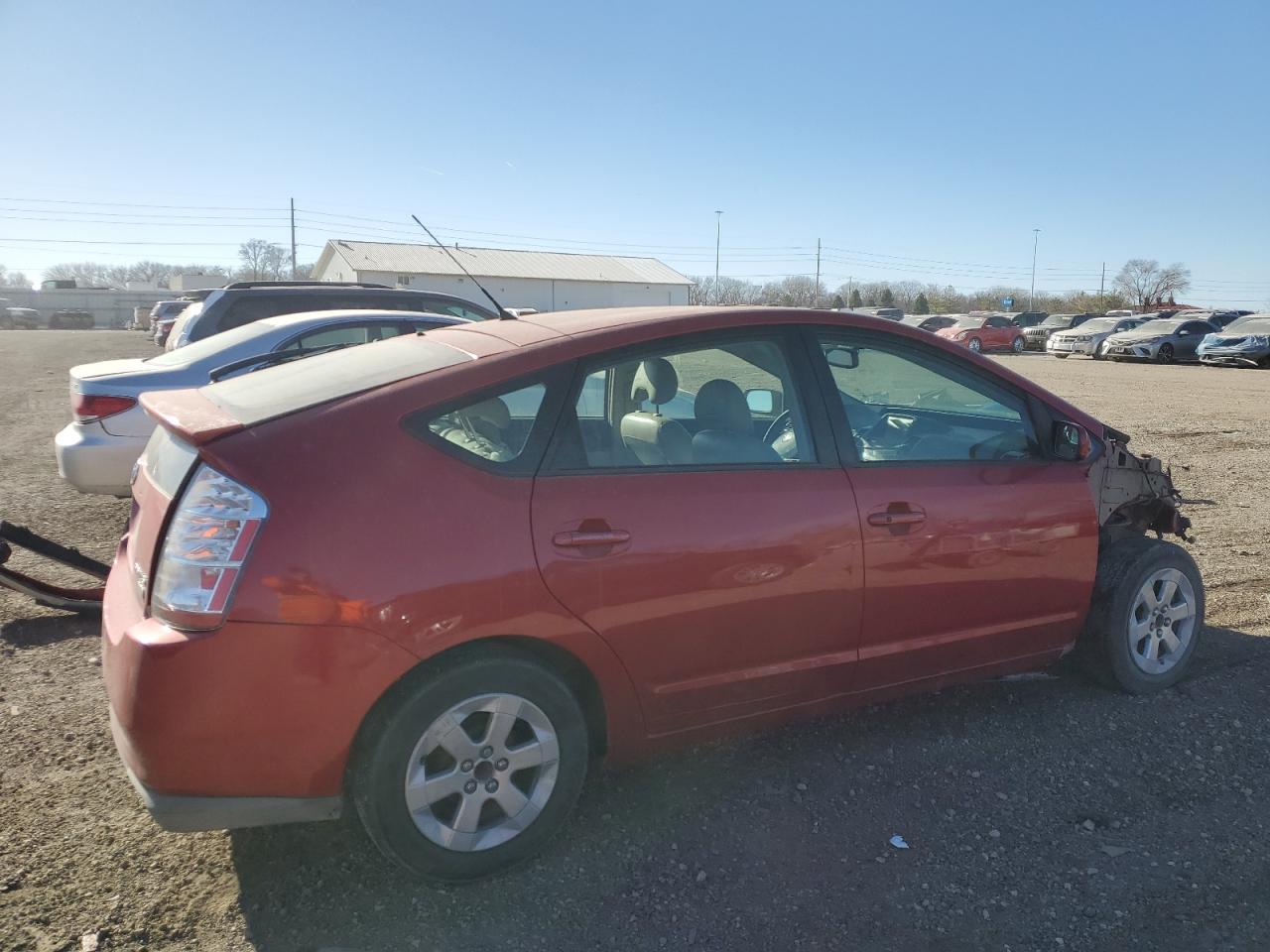 2009 Toyota Prius VIN JTDKB20U797821215 Copart auction photo, front end damage thumbnail 3