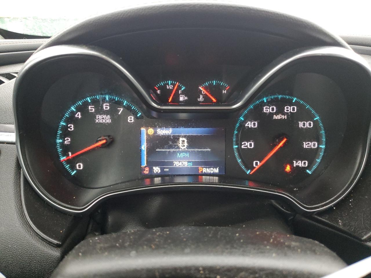 2014 Chevrolet Impala VIN 2G1125S36E9309609 Copart auction photo, front end / rear end damage thumbnail 9