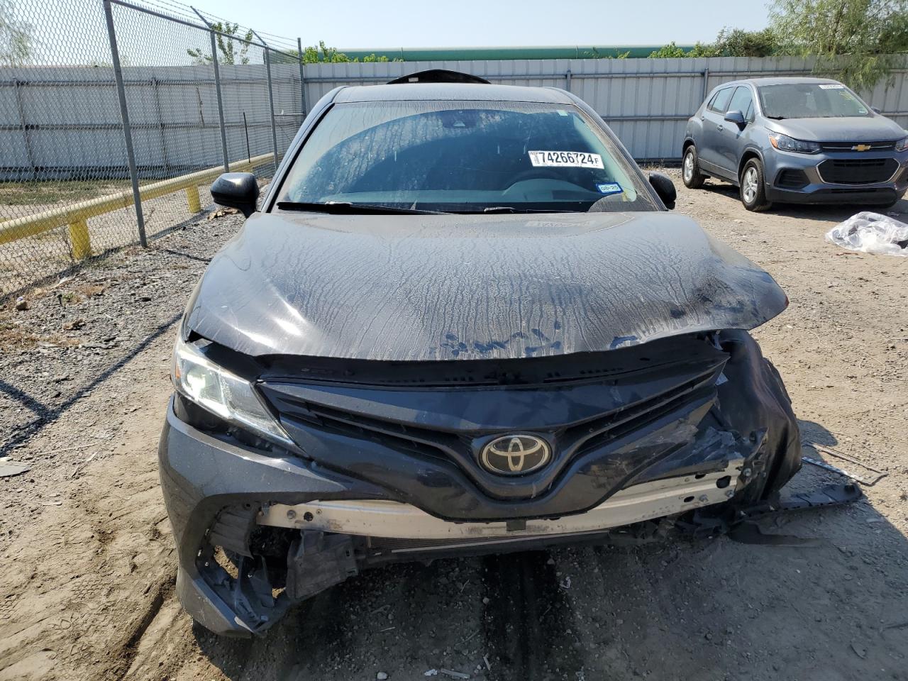 2020 Toyota Camry VIN 4T1C11AK3LU884671 Copart auction photo, front end damage thumbnail 5