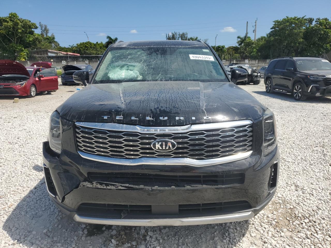 2020 KIA Telluride VIN 5XYP64HC5LG060941 Copart auction photo, front end damage thumbnail 5