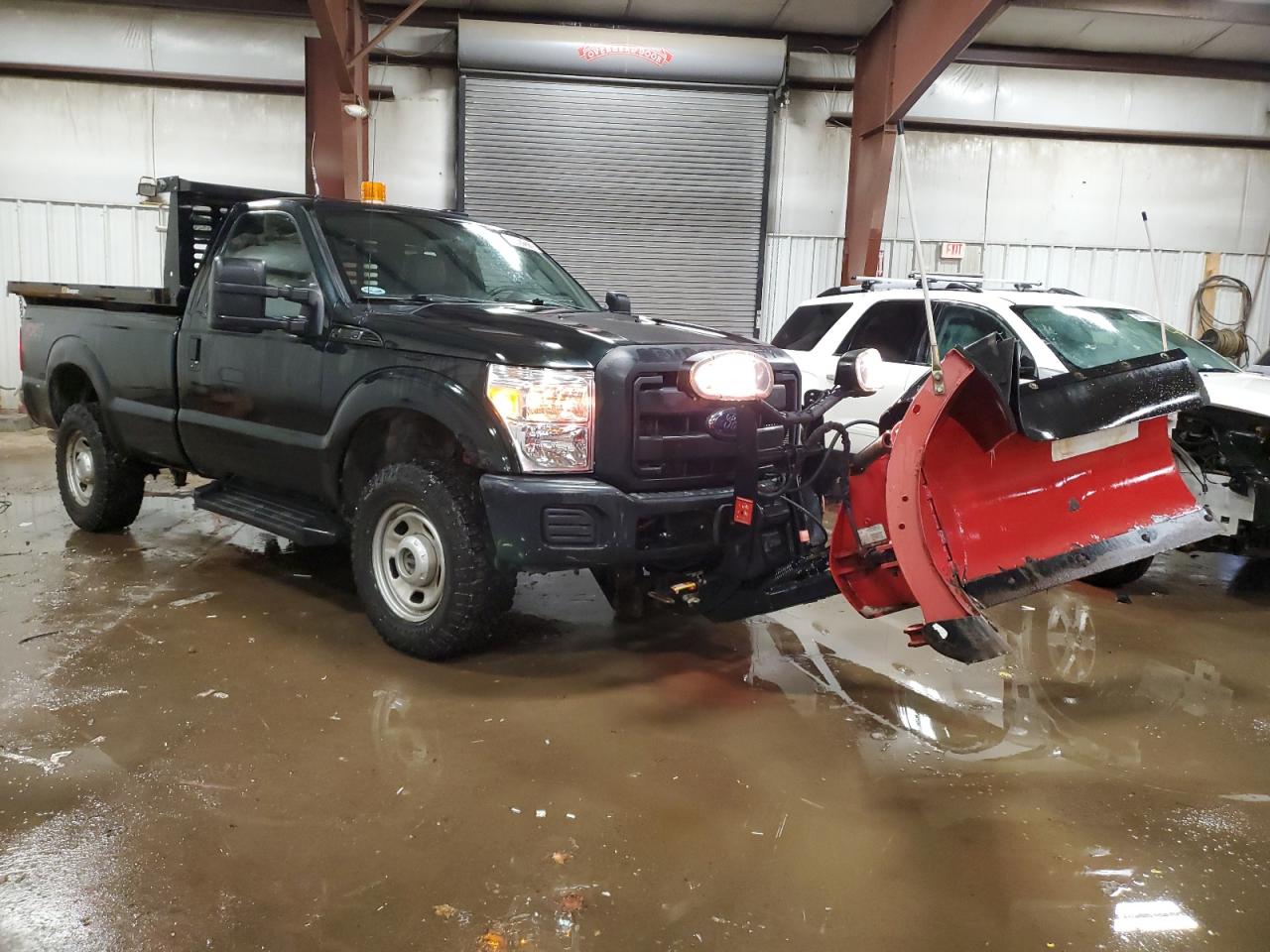2012 Ford F350 VIN 1FTBF3B64CEB86823 Copart auction photo, side / normal wear damage thumbnail 4