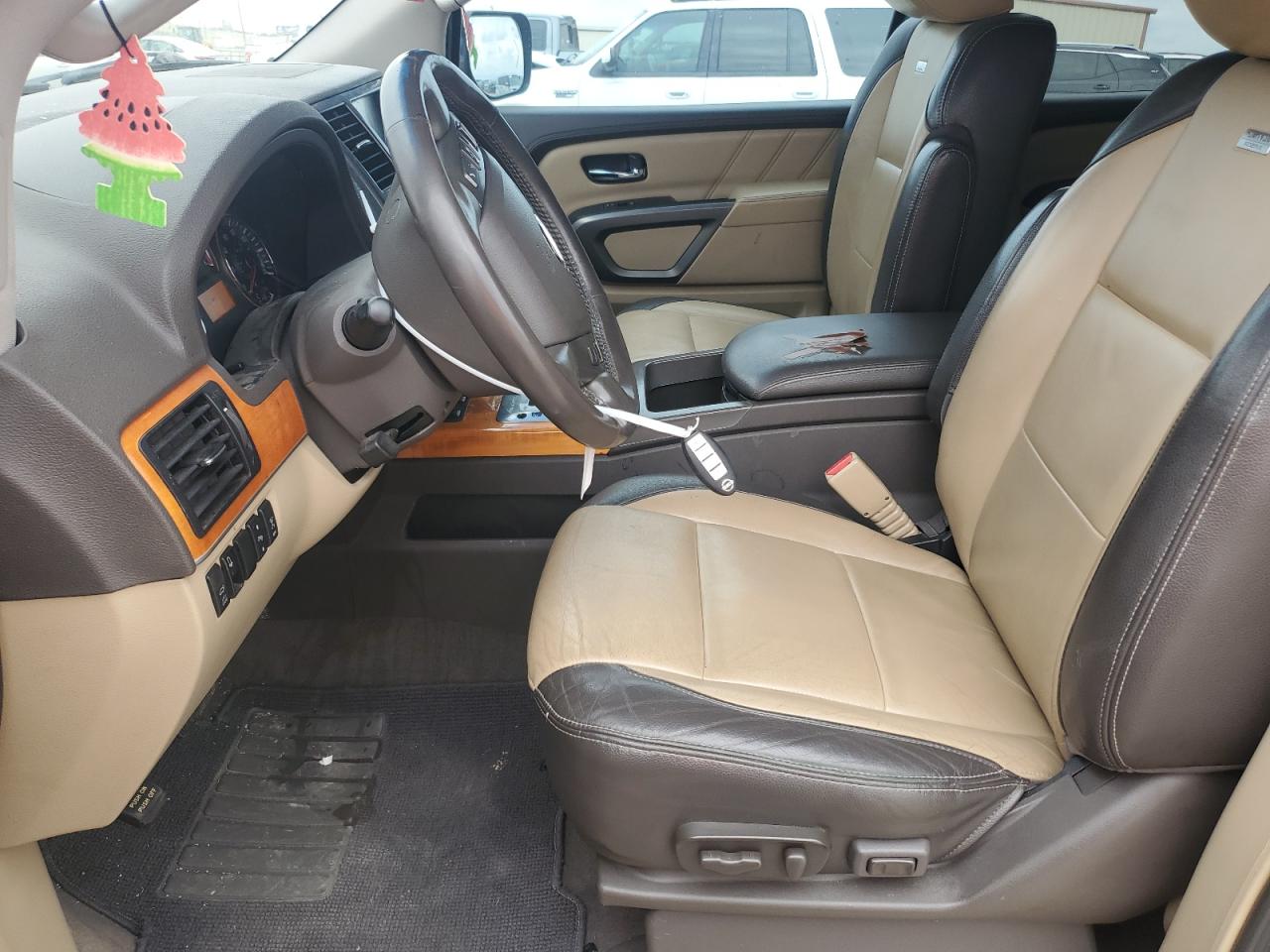 2015 Nissan Armada VIN 5N1BA0NF6FN616005 Copart auction photo, all over damage thumbnail 7