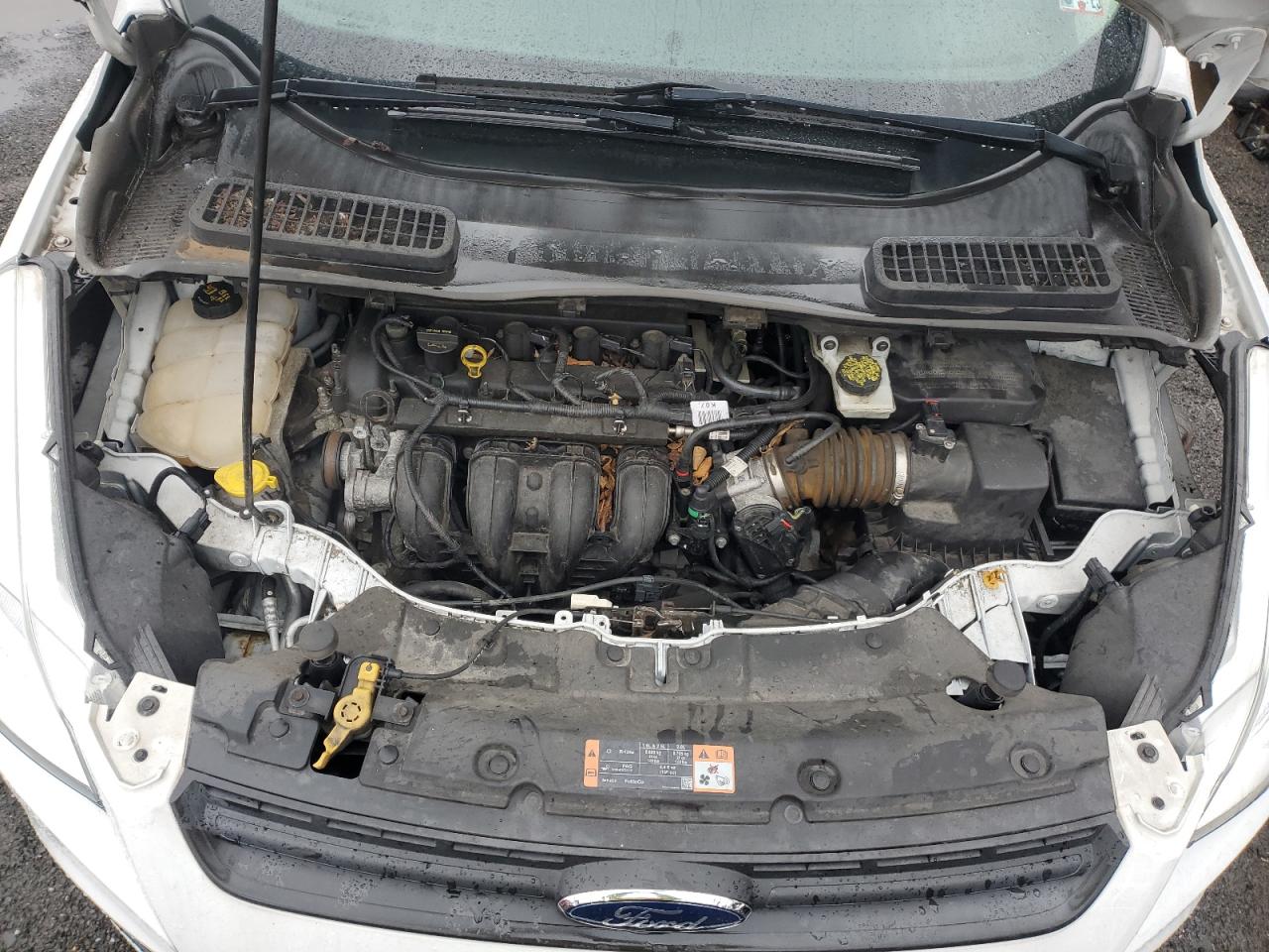 2015 Ford Escape VIN 1FMCU0F76FUB77025 Copart auction photo, undercarriage / minor dent/scratches damage thumbnail 12