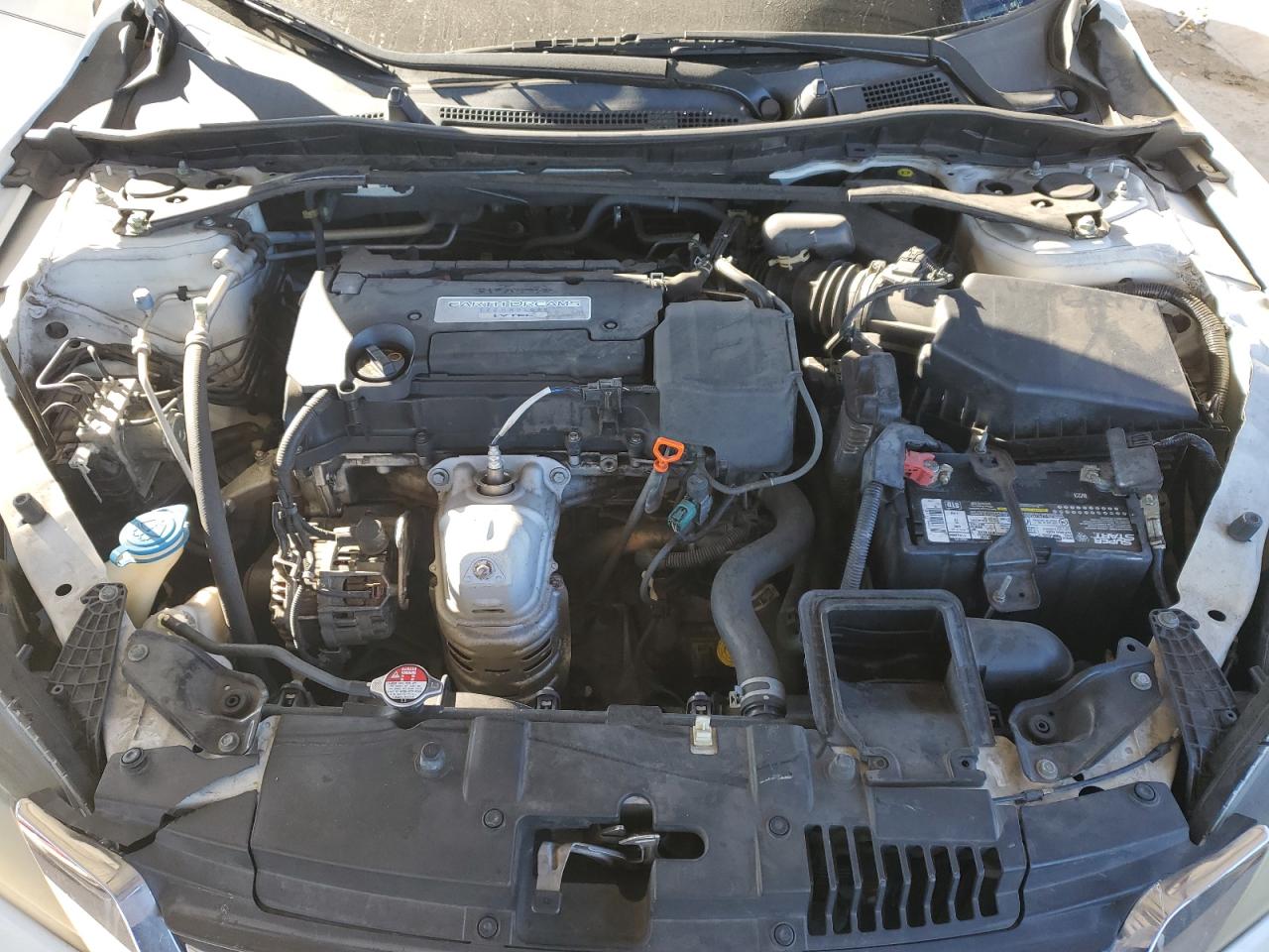 2014 Honda Accord VIN 1HGCR2F53EA155825 Copart auction photo, side damage thumbnail 12