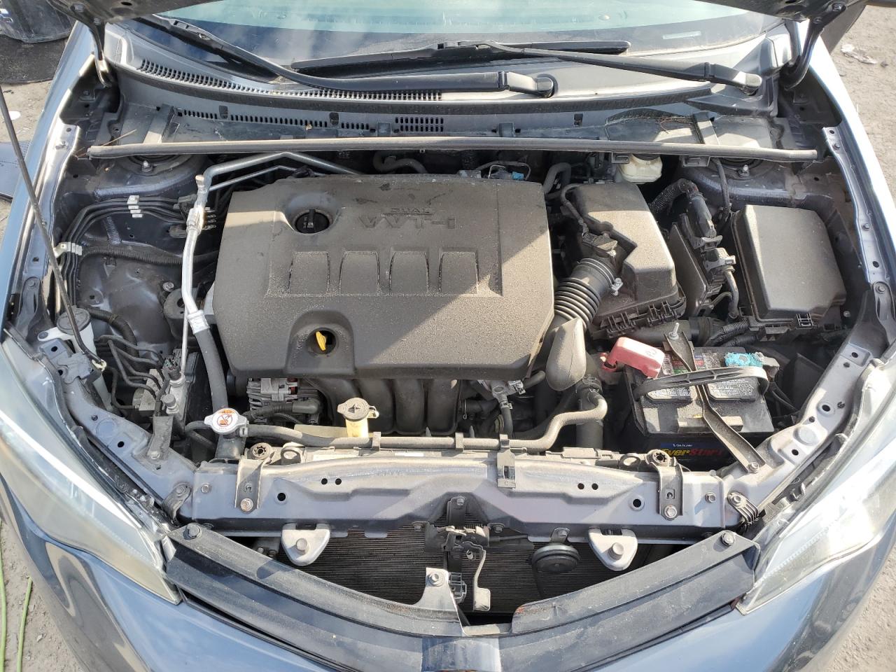 2018 Toyota Corolla VIN 5YFBURHE3JP851282 Copart auction photo, side / front end damage thumbnail 11