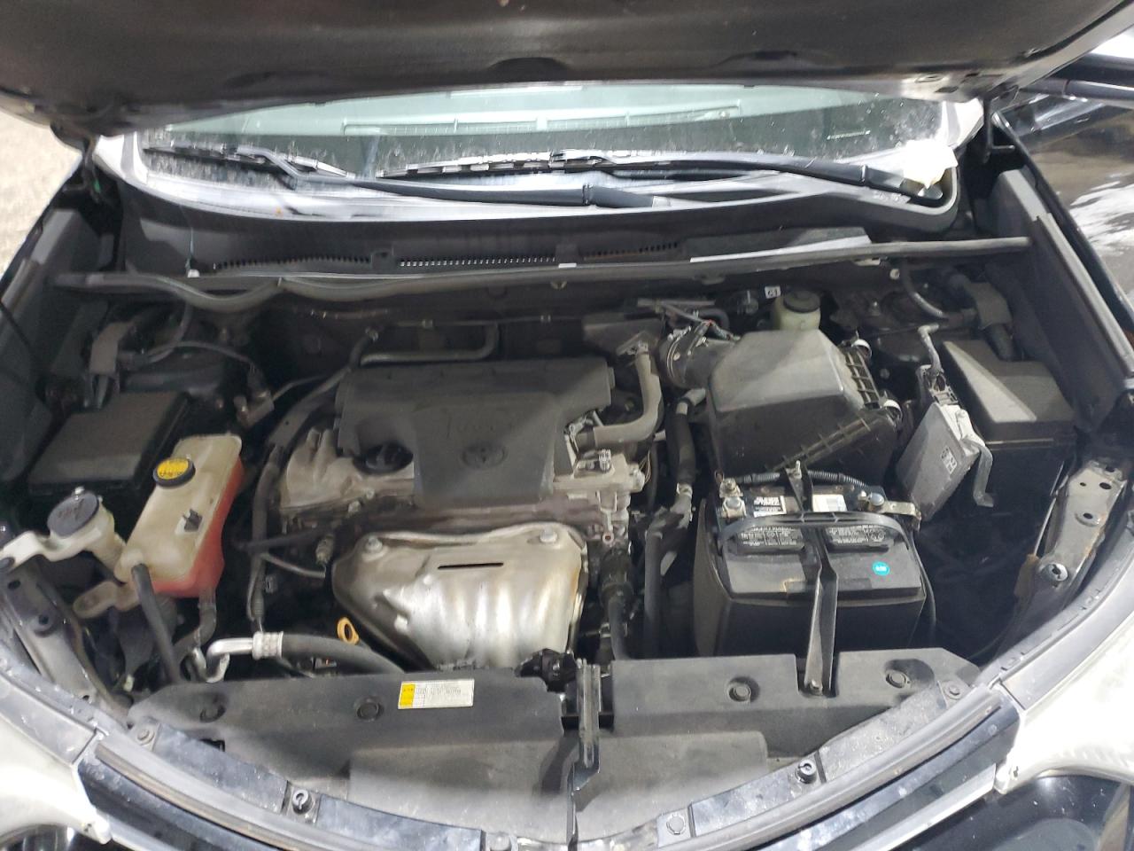 2017 Toyota RAV 4 VIN 2T3BFREV7HW601557 Copart auction photo, side / front end damage thumbnail 14