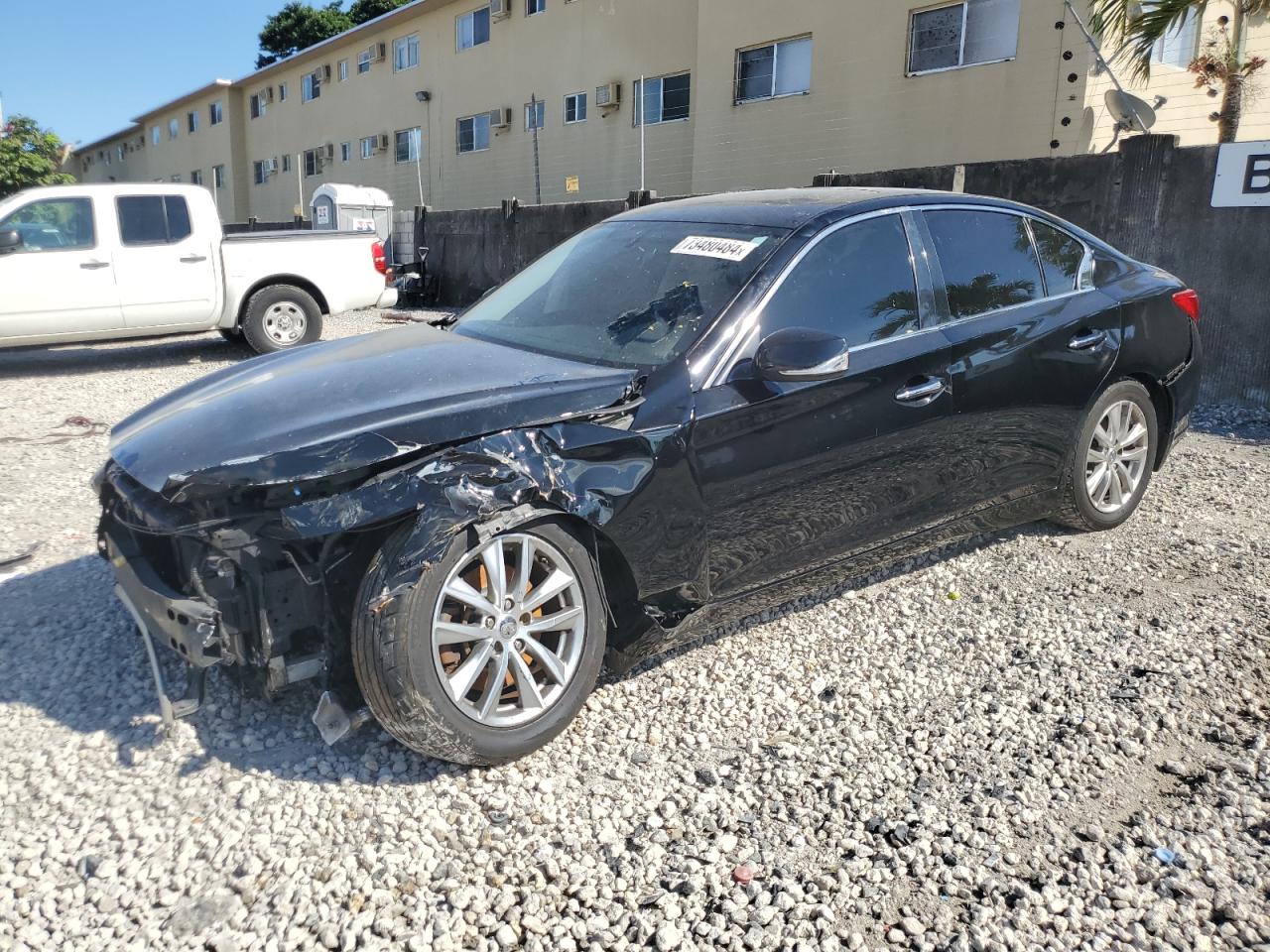 2015 Infiniti Q50 VIN JN1BV7AR7FM423033