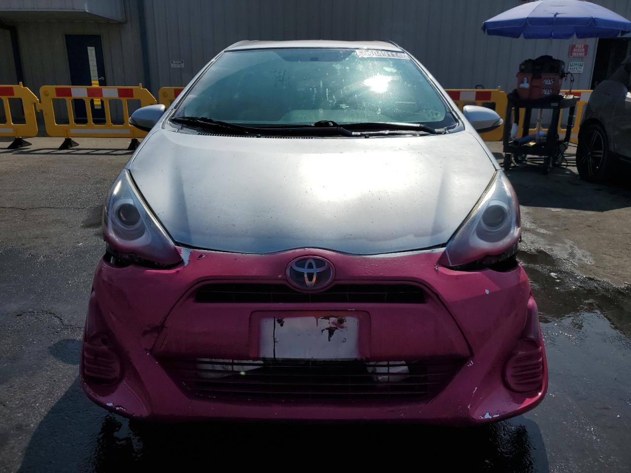 2016 Toyota Prius VIN JTDKDTB39G1115710 Copart auction photo, front end damage thumbnail 5
