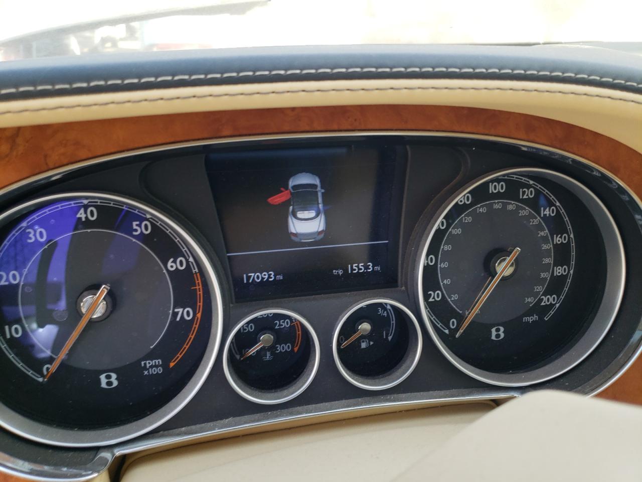2013 Bentley Continental VIN SCBGR3ZA7DC079577 Copart auction photo, front end damage thumbnail 9
