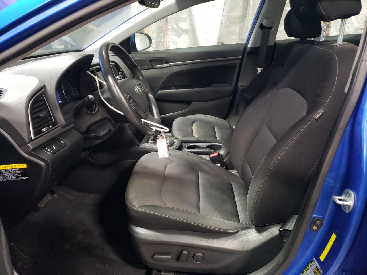 2017 Hyundai Elantra VIN KMHD84LF8HU246473 Copart auction photo, front end / rear end damage thumbnail 7