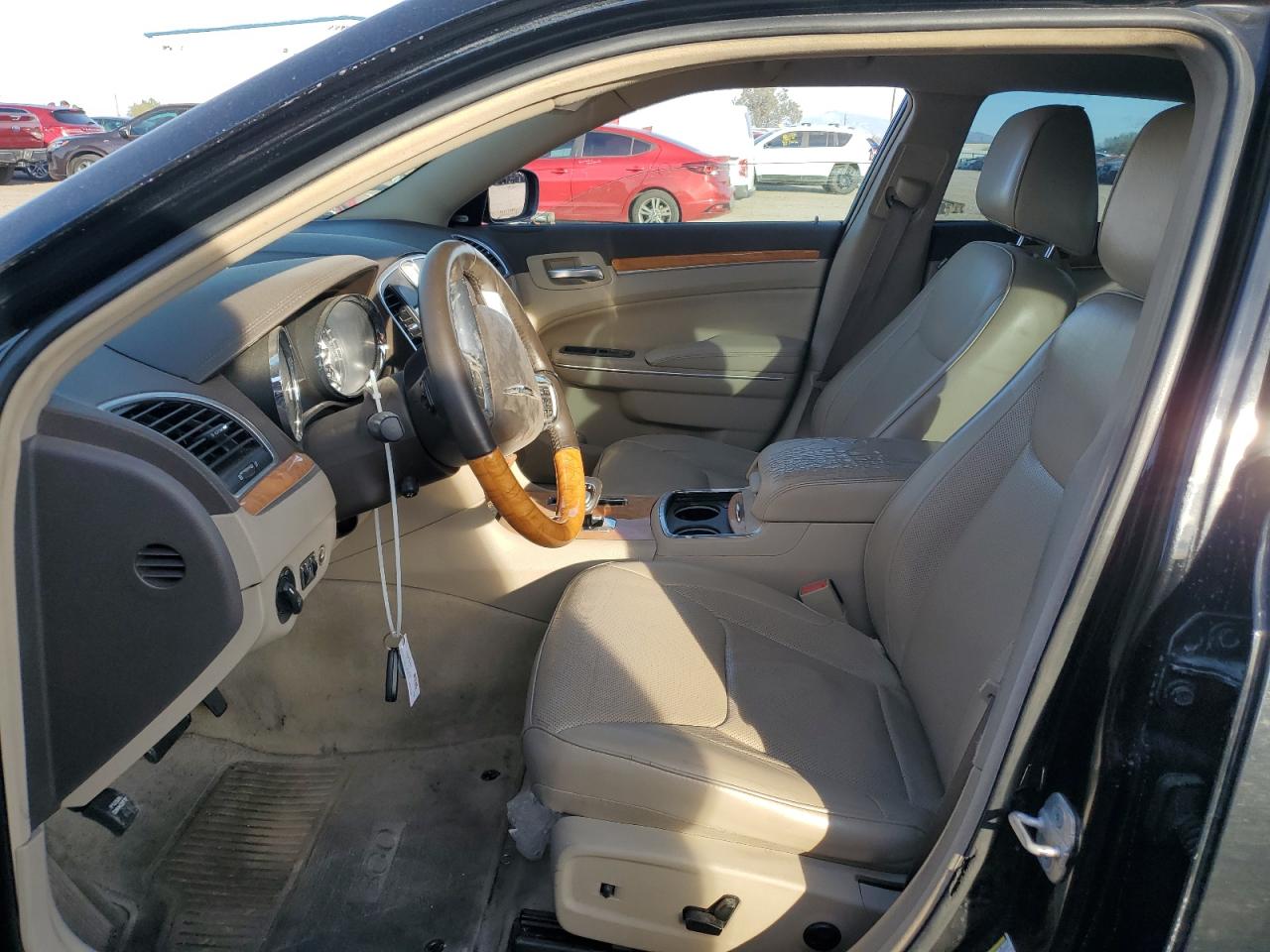 2013 Chrysler 300 VIN 2C3CCAEG1DH534453 Copart auction photo, undercarriage / front end damage thumbnail 7