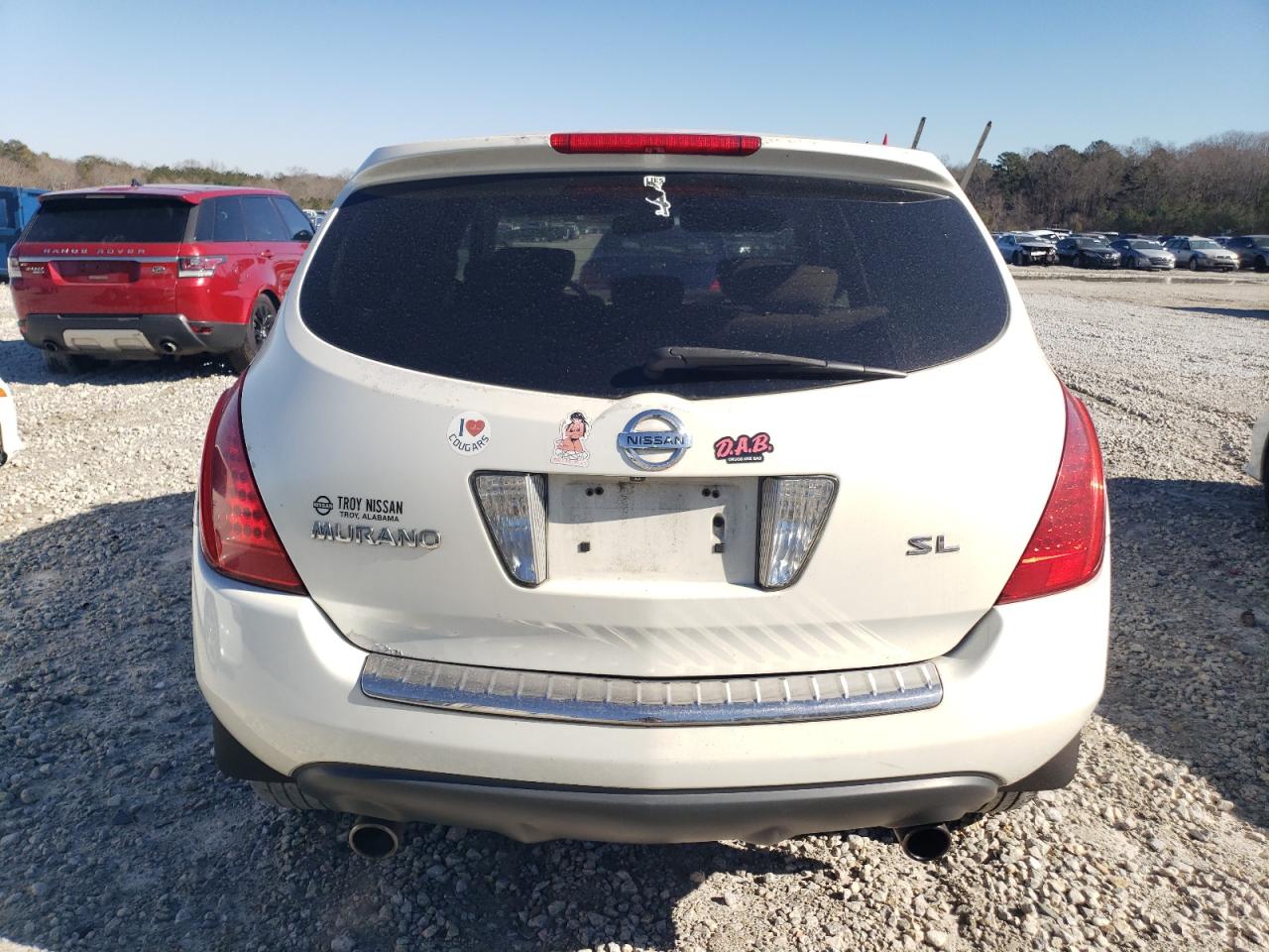 2007 Nissan Murano VIN JN8AZ08T57W514771 Copart auction photo, side / minor dent/scratches damage thumbnail 6