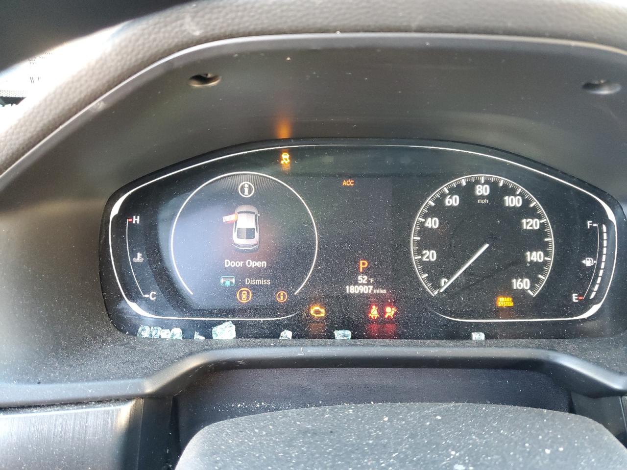 2018 Honda Accord VIN 1HGCV1F19JA202207 Copart auction photo, side damage thumbnail 9