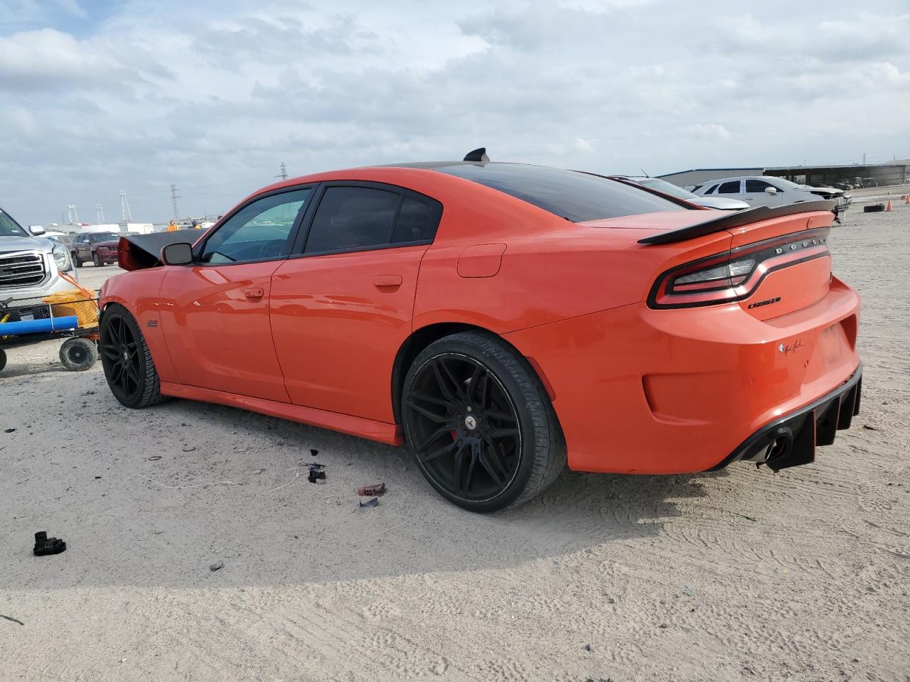 2019 Dodge Charger VIN 2C3CDXGJ0KH742328 Copart auction photo, front end damage thumbnail 2