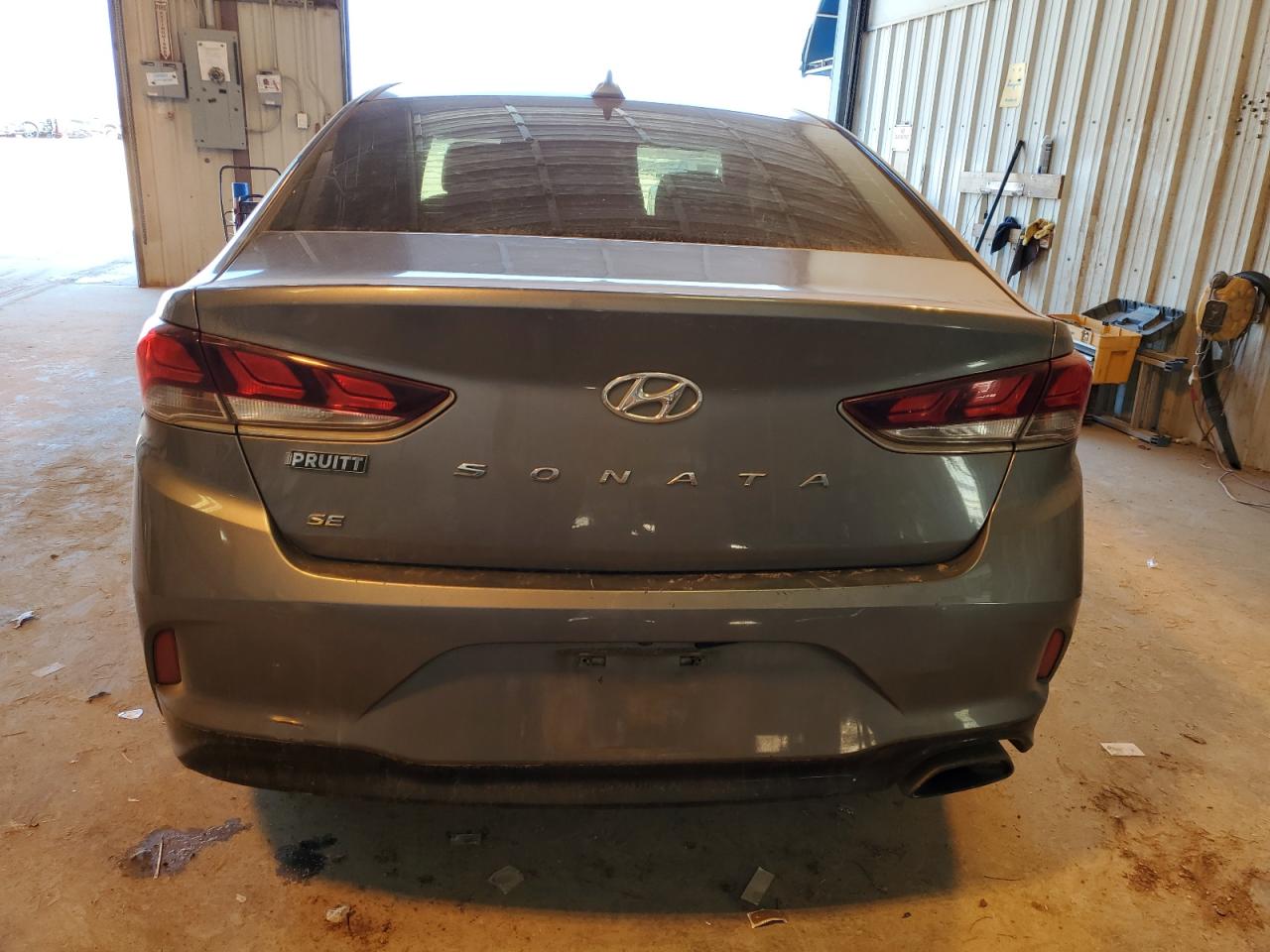 2019 Hyundai Sonata VIN 5NPE24AF4KH765664 Copart auction photo, front end / minor dent/scratches damage thumbnail 6