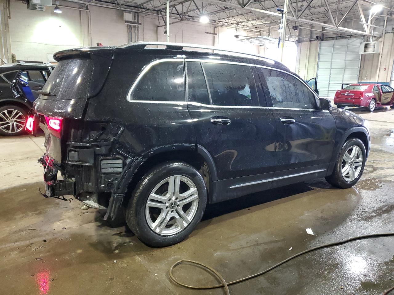 2022 Mercedes-Benz GLB VIN W1N4M4HB9NW255973 Copart auction photo, rear end damage thumbnail 3