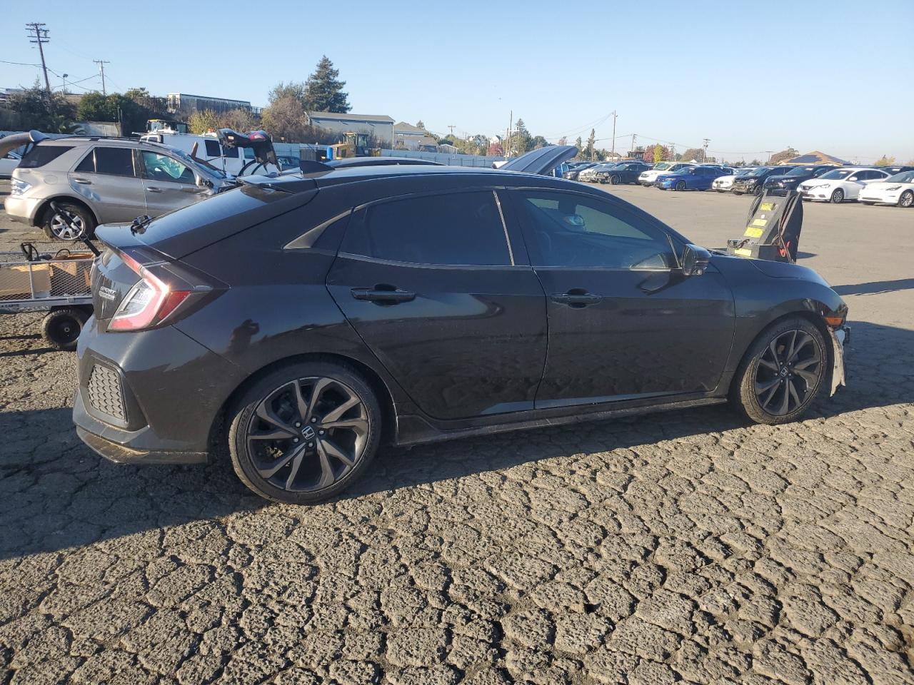 2017 Honda Civic VIN SHHFK7H99HU417418 Copart auction photo, front end damage thumbnail 3