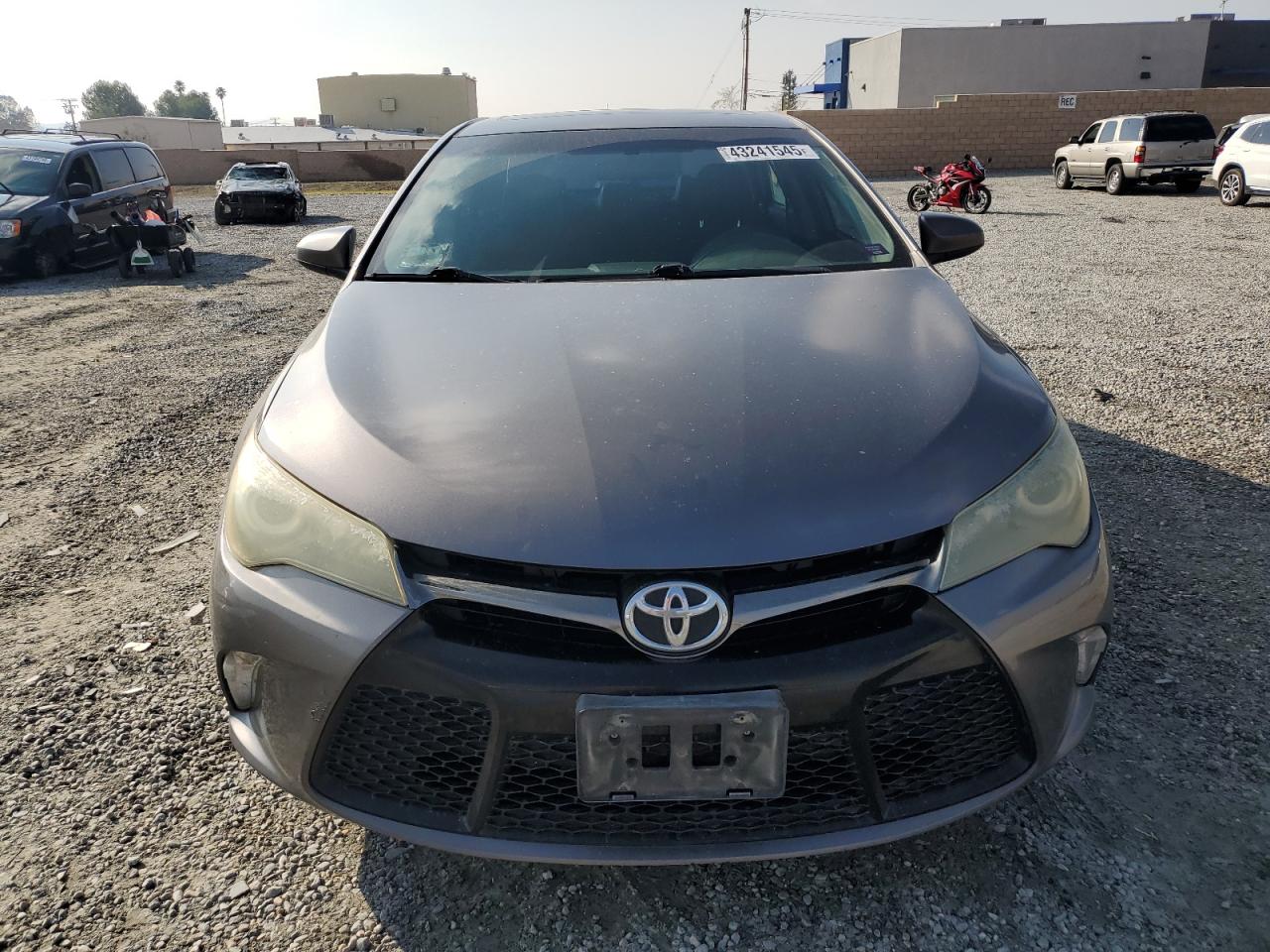 2016 Toyota Camry VIN 4T1BF1FK9GU157420 Copart auction photo, rear end damage thumbnail 5