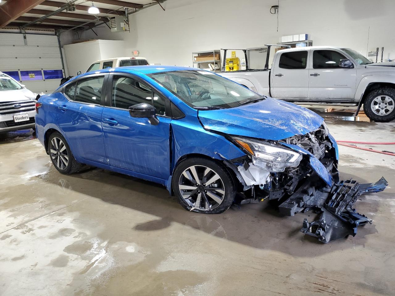 2021 Nissan Versa VIN 3N1CN8FV6ML806808 Copart auction photo, front end damage thumbnail 4