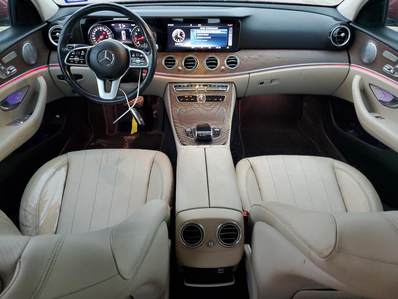 2019 Mercedes-Benz E-klasse VIN WDDZF4JB1KA622168 Copart auction photo, front end / undercarriage damage thumbnail 8
