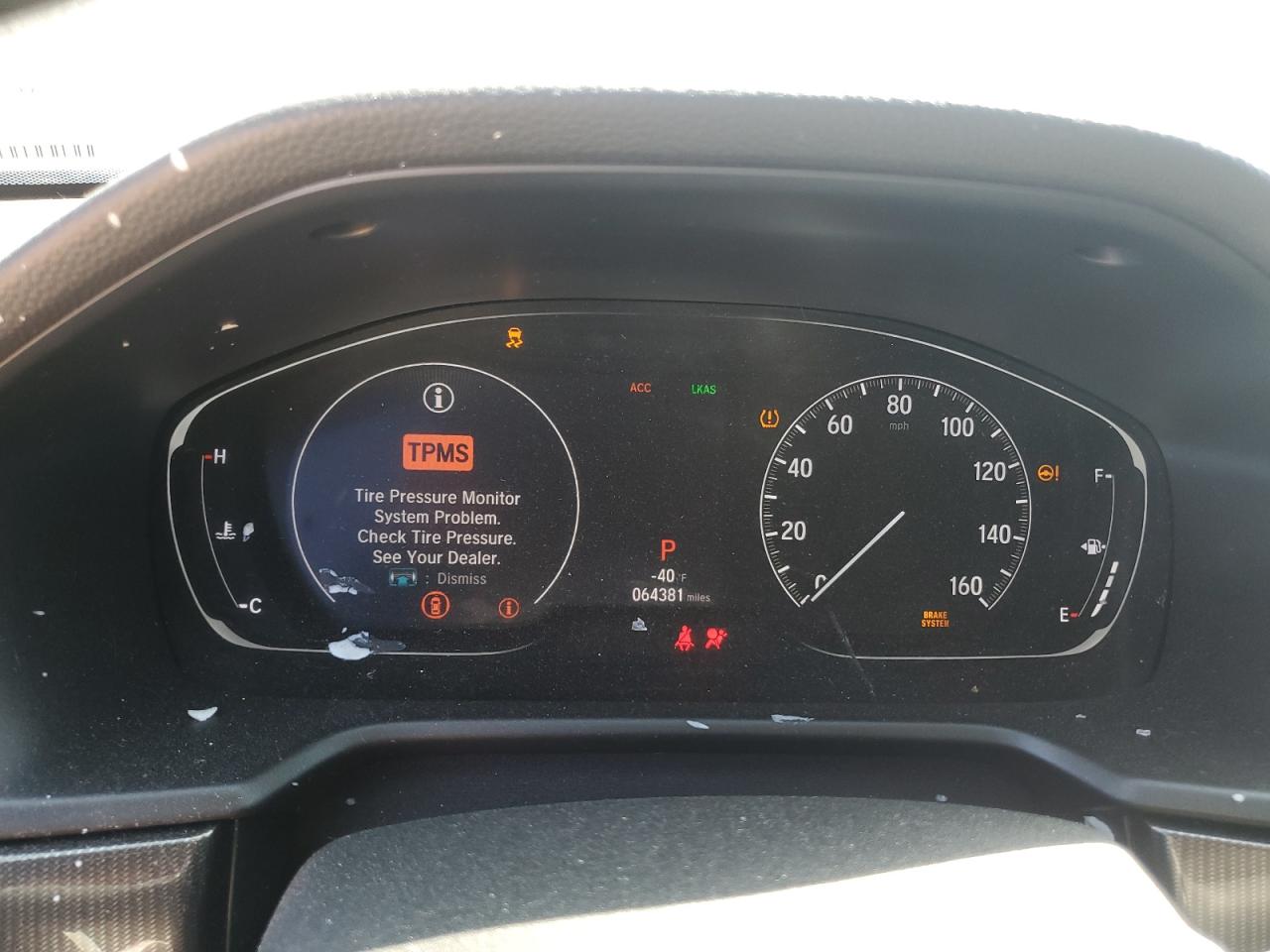 2018 Honda Accord VIN 1HGCV1F32JA264842 Copart auction photo, front end / rear end damage thumbnail 9