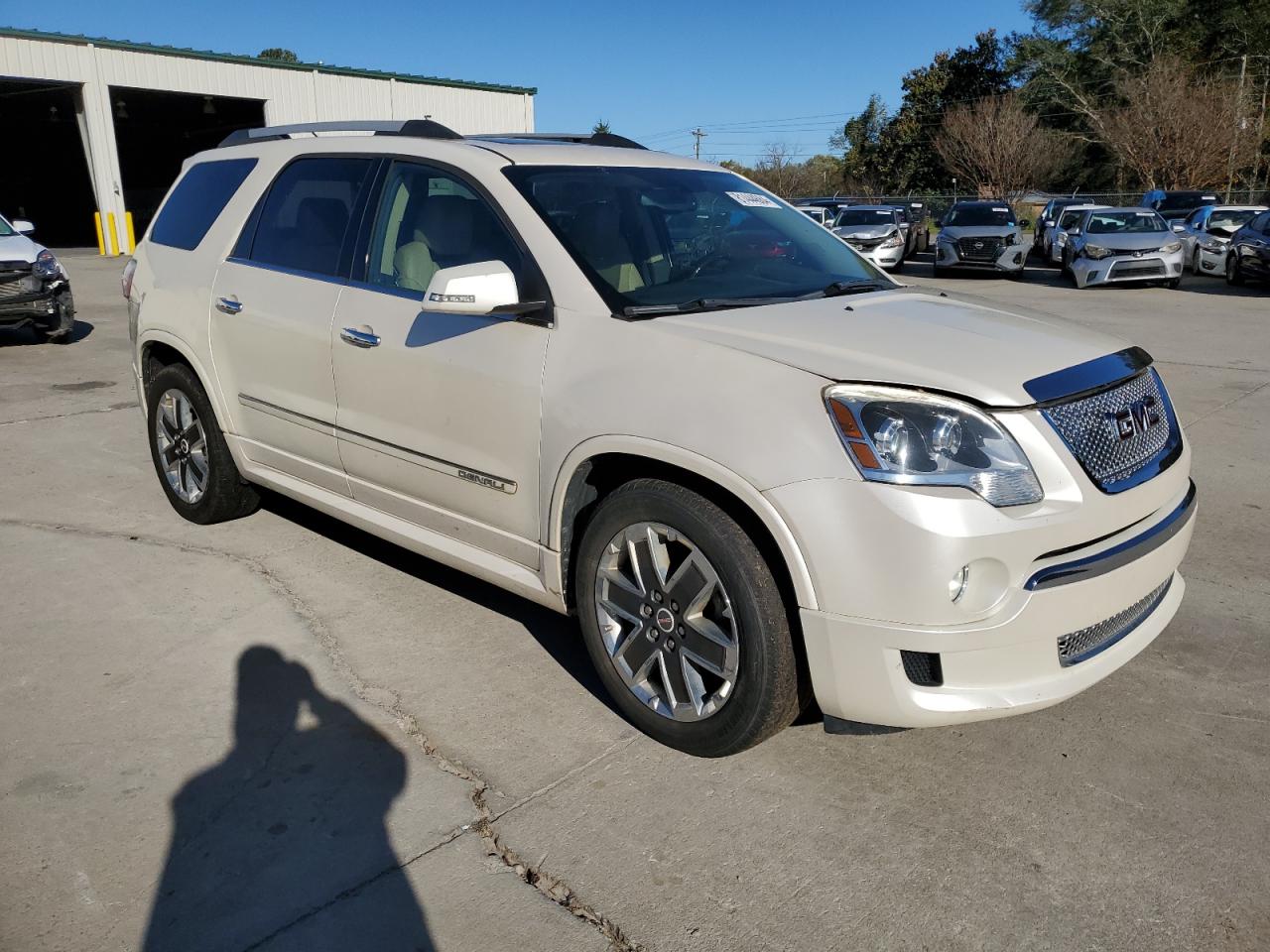 2011 GMC Acadia VIN 1GKKRTED1BJ391348 Copart auction photo, side damage thumbnail 4