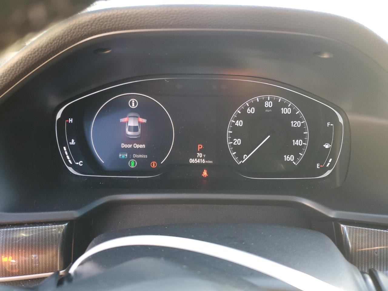 2019 Honda Accord VIN 1HGCV1F35KA005361 Copart auction photo, side / rear end damage thumbnail 9