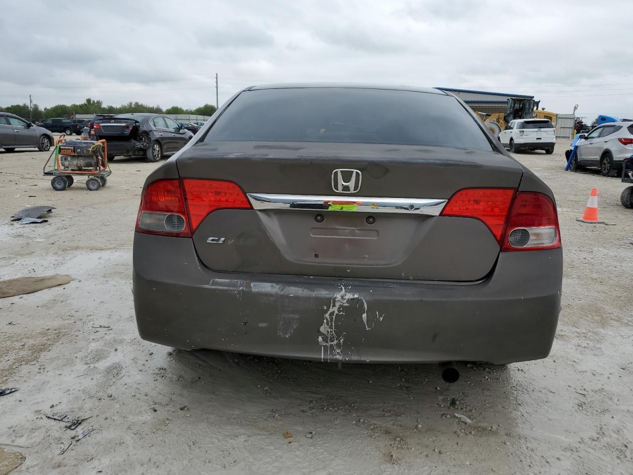 2011 Honda Civic VIN 19XFA1F5XBE031377 Copart auction photo, front end damage thumbnail 6