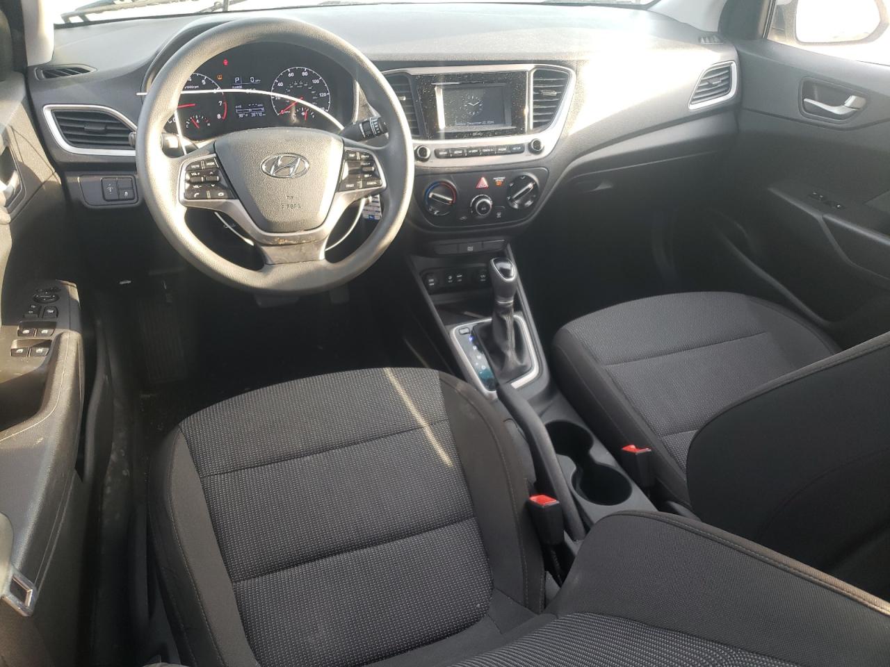 2019 Hyundai Accent VIN 3KPC24A33KE063580 Copart auction photo, rear end damage thumbnail 8
