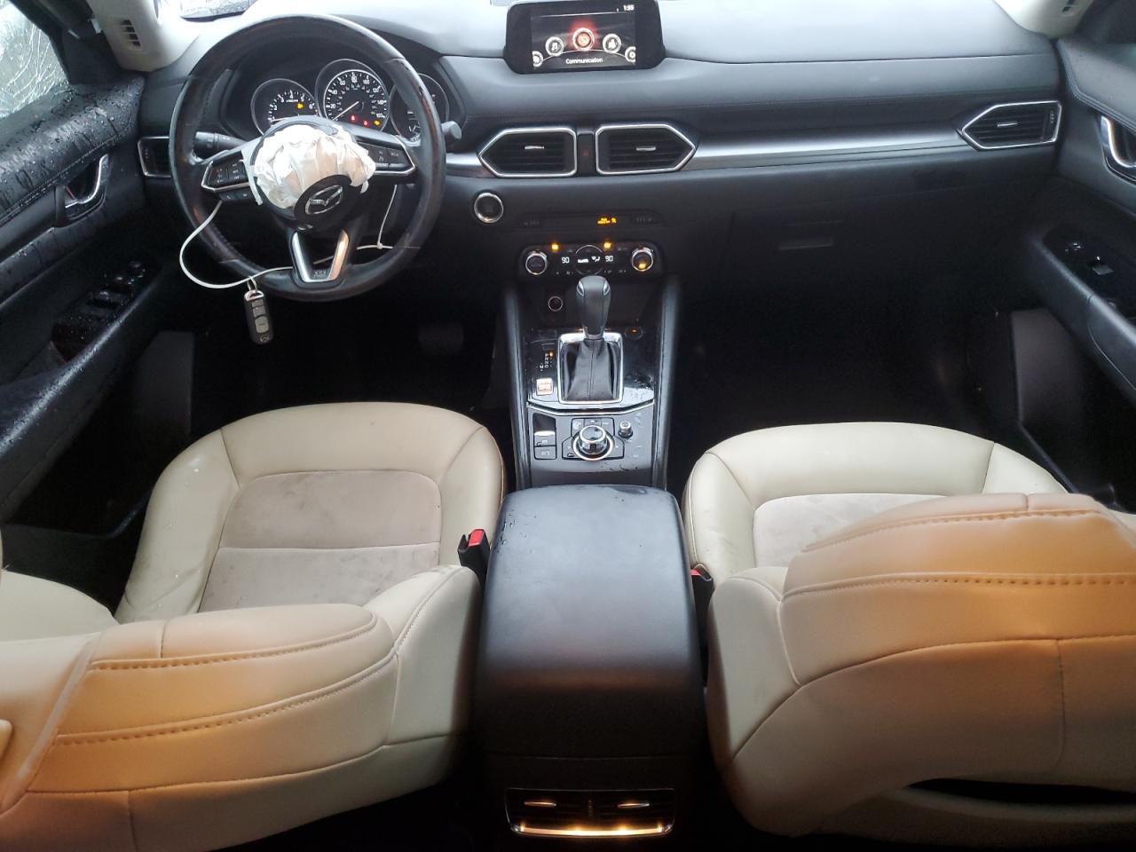 2017 Mazda CX-5 VIN JM3KFACL5H0189783 Copart auction photo, all over damage thumbnail 8