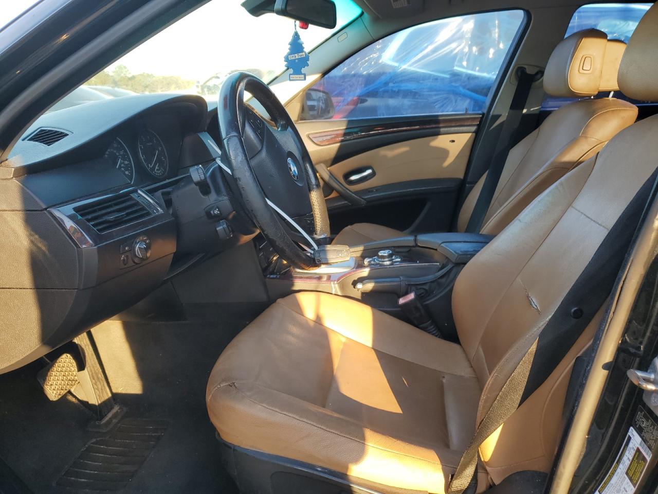 2010 BMW 5er VIN WBANU5C51AC460392 Copart auction photo, mechanical damage thumbnail 7
