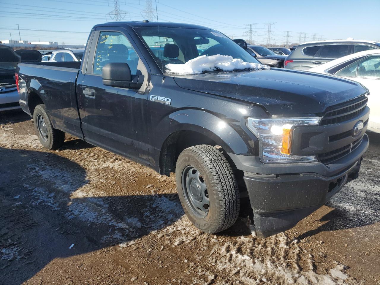 2019 Ford F-150 VIN 1FTMF1CB2KKD36405 Copart auction photo, front end / minor dent/scratches damage thumbnail 4