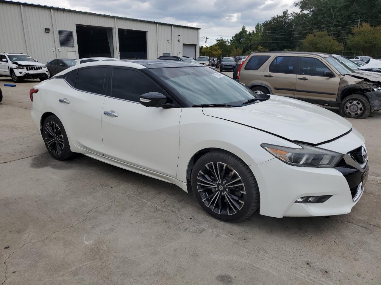 2016 Nissan Maxima VIN 1N4AA6AP7GC406162 Copart auction photo, front end damage thumbnail 4