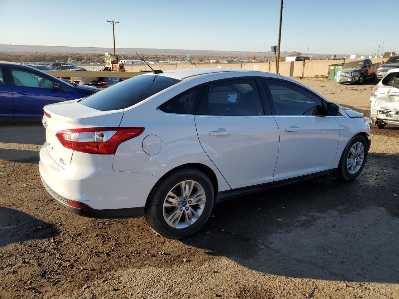 2012 Ford Focus VIN 1FAHP3H27CL392988 Copart auction photo, front end damage thumbnail 3