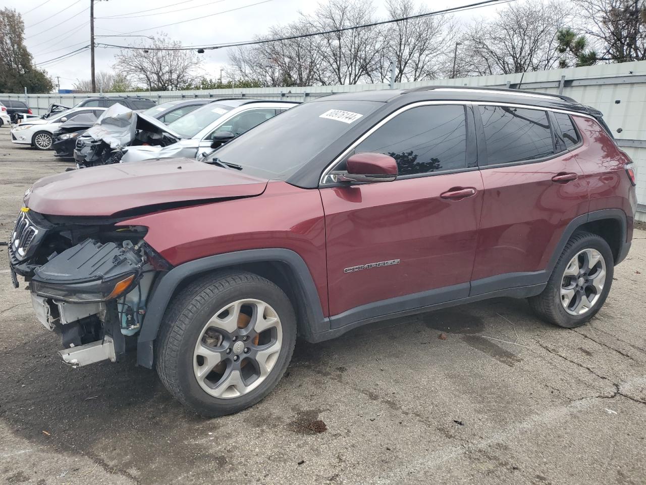 2021 Jeep Compass VIN 3C4NJDCB2MT553989