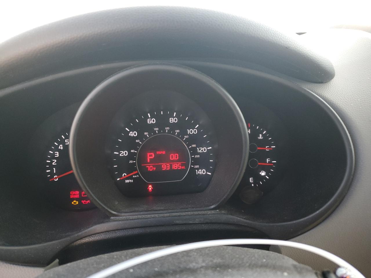 2016 KIA Soul VIN KNDJN2A26G7351627 Copart auction photo, mechanical damage thumbnail 9