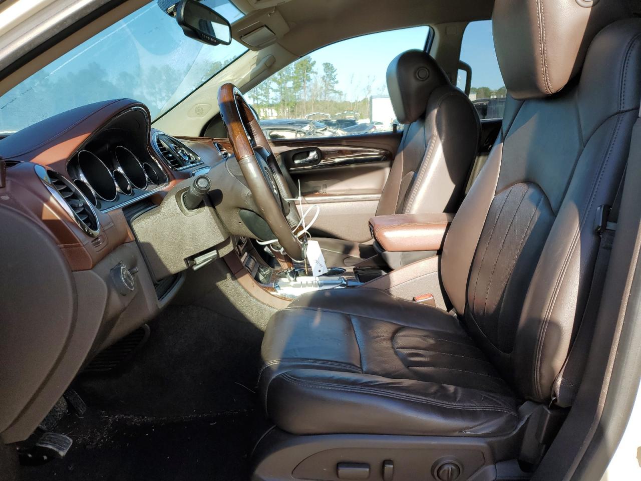 2014 Buick Enclave VIN 5GAKVBKD5EJ355674 Copart auction photo, front end damage thumbnail 7