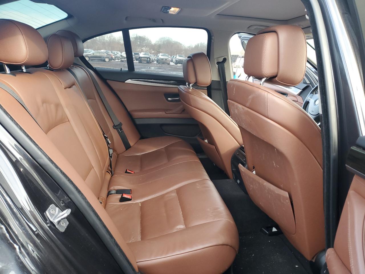 2013 BMW 5er VIN WBAFU7C50DDU71155 Copart auction photo, side / front end damage thumbnail 10