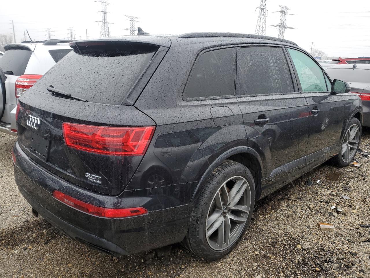 2018 Audi Q7 VIN WA1VAAF76JD030203 Copart auction photo, normal wear damage thumbnail 3
