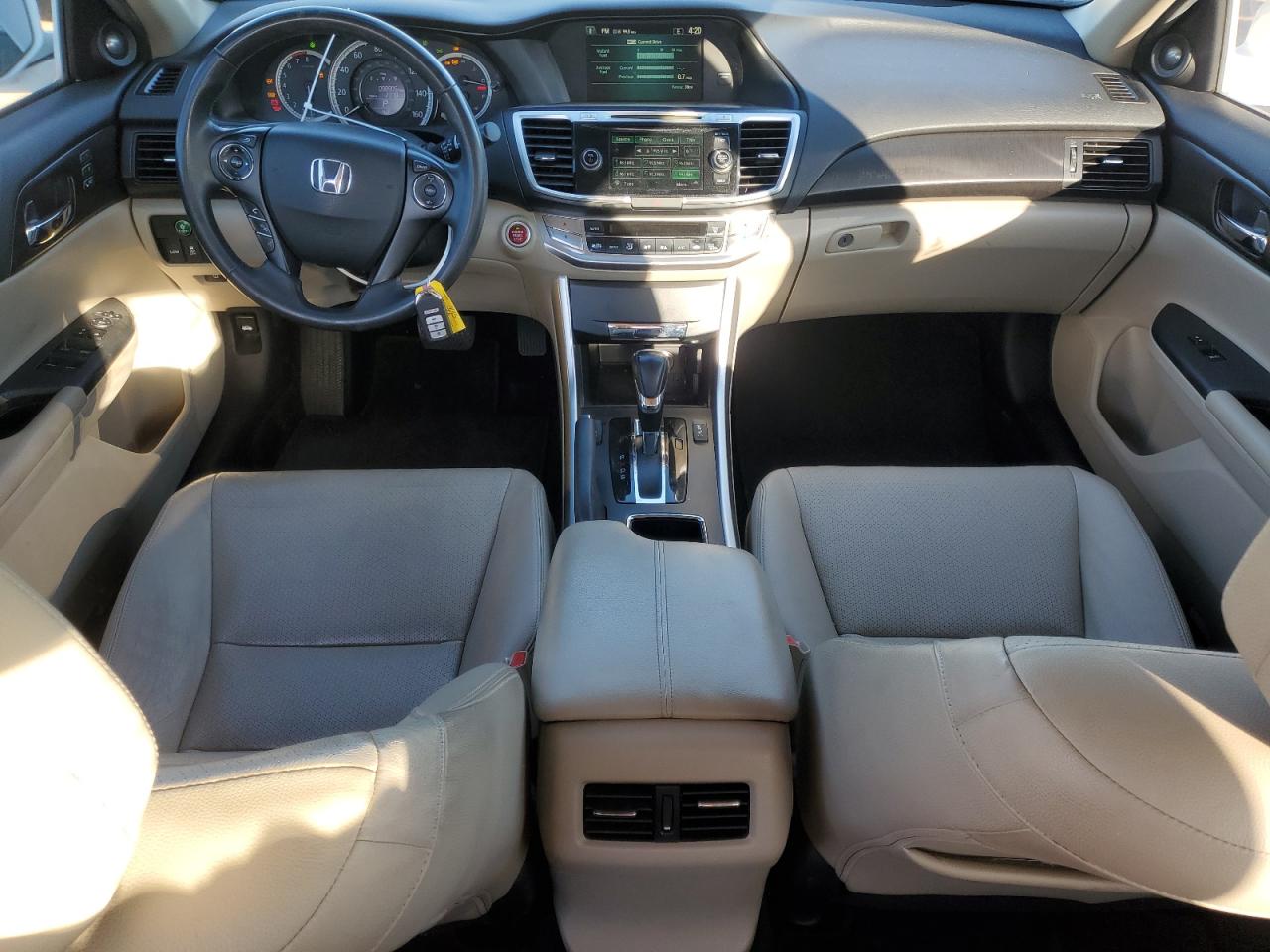2015 Honda Accord VIN 1HGCR3F87FA030814 Copart auction photo, rear end / minor dent/scratches damage thumbnail 8