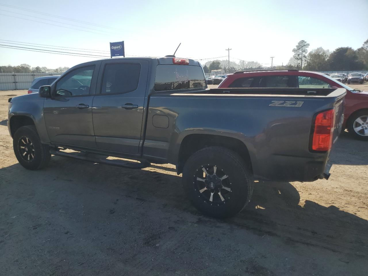 2015 Chevrolet Colorado VIN 1GCGTCE31F1100170 Copart auction photo, rear end damage thumbnail 2