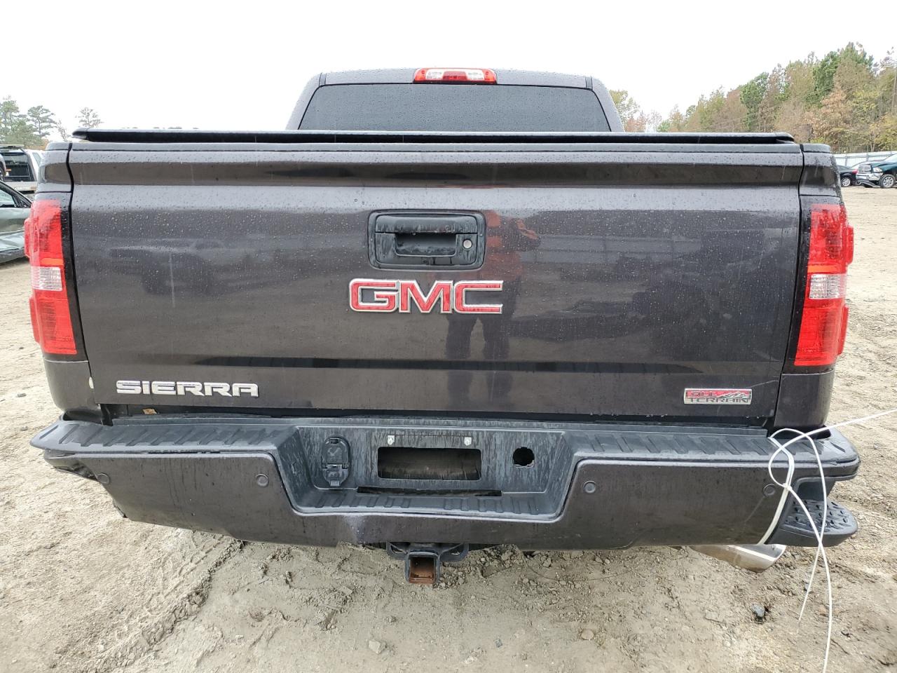 2014 GMC Sierra VIN 3GTU2VEC3EG458100 Copart auction photo, front end / rear end damage thumbnail 6