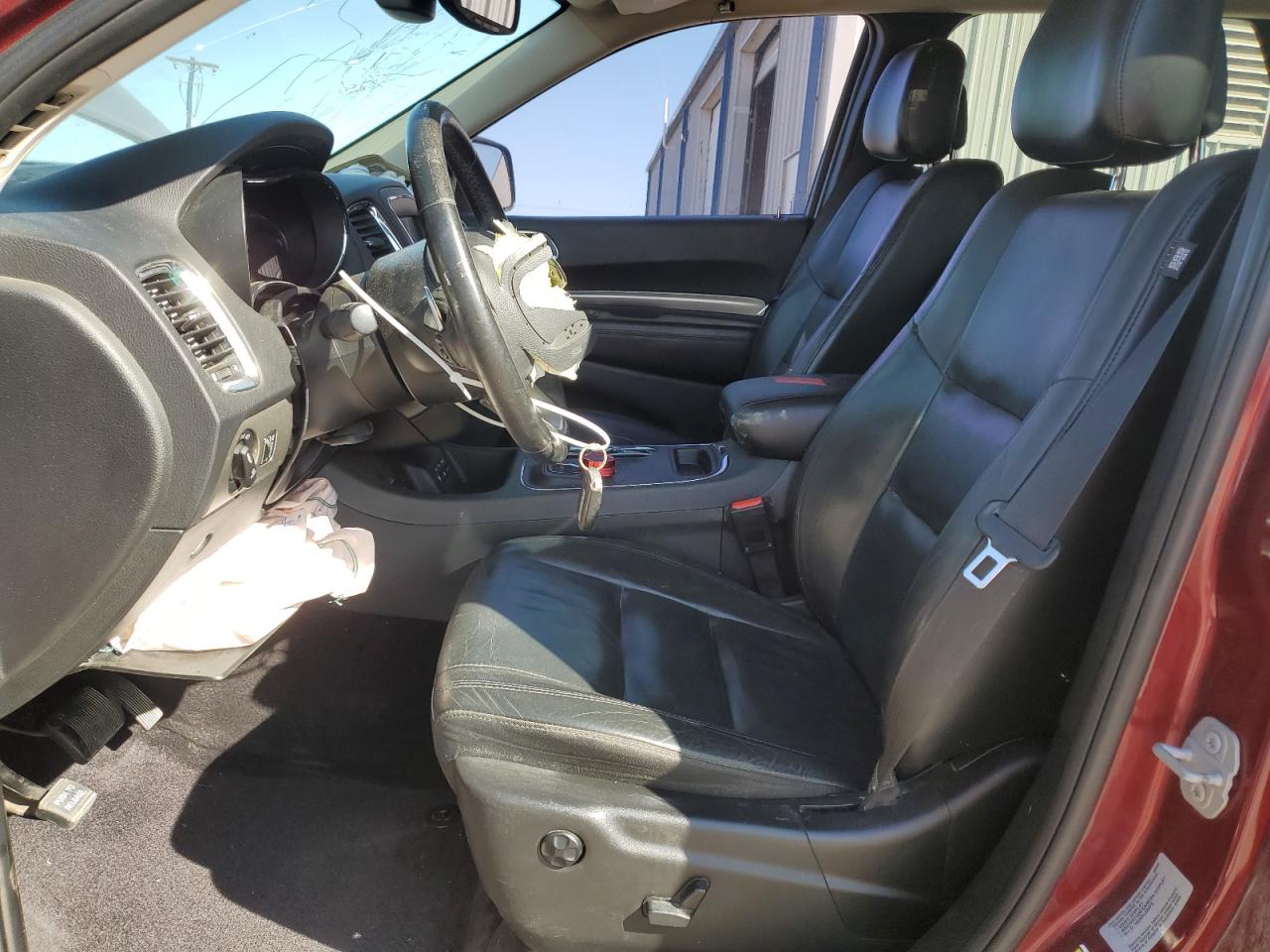 2017 Dodge Durango VIN 1C4RDHDG8HC774489 Copart auction photo, front end damage thumbnail 7