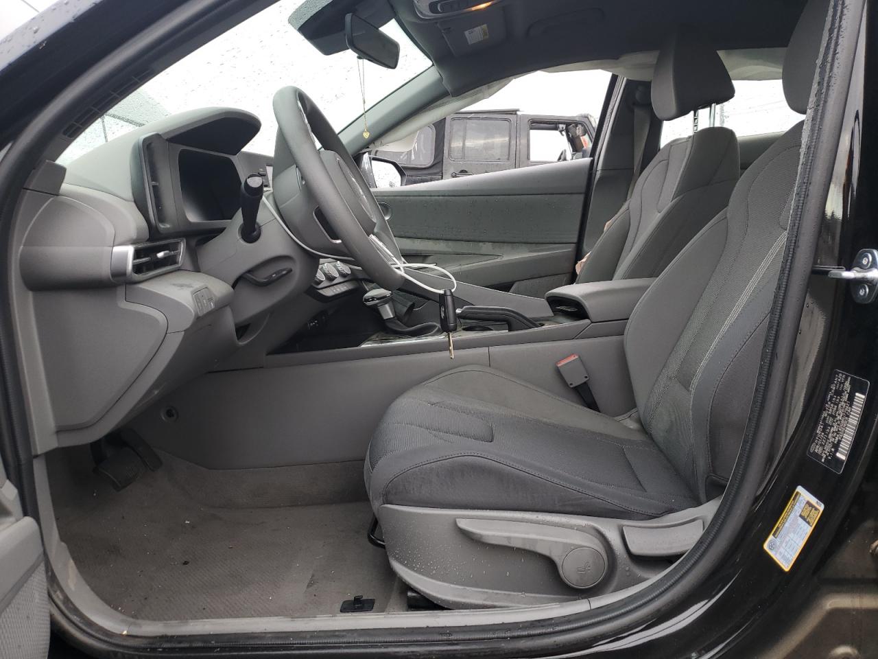 2024 Hyundai Elantra VIN KMHLL4DG9RU779421 Copart auction photo, side damage thumbnail 7